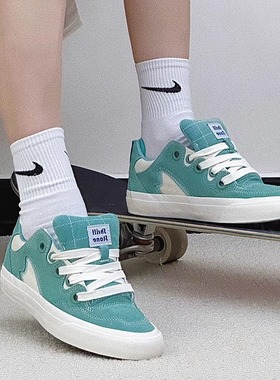 尖石Shrill Stone面包鞋PORS冬青色情侣潮流男女运动休闲滑板鞋