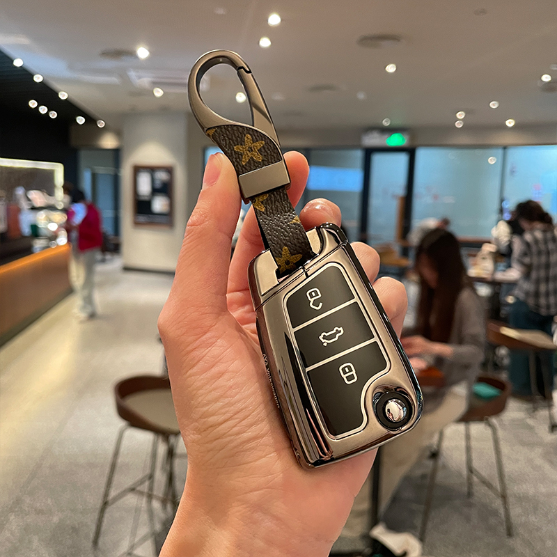 大众钥匙套2025款迈腾帕萨特速腾途岳探岳朗逸途观L探歌宝来扣壳