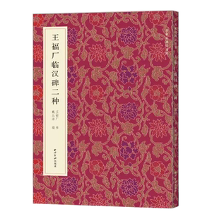 王福厂临汉碑二种名家真迹法书集王福庵隶书字帖韩仁铭西狭颂临写墨迹原大附注释赏析篆书毛笔书法字帖临创斗方西泠印社出版社