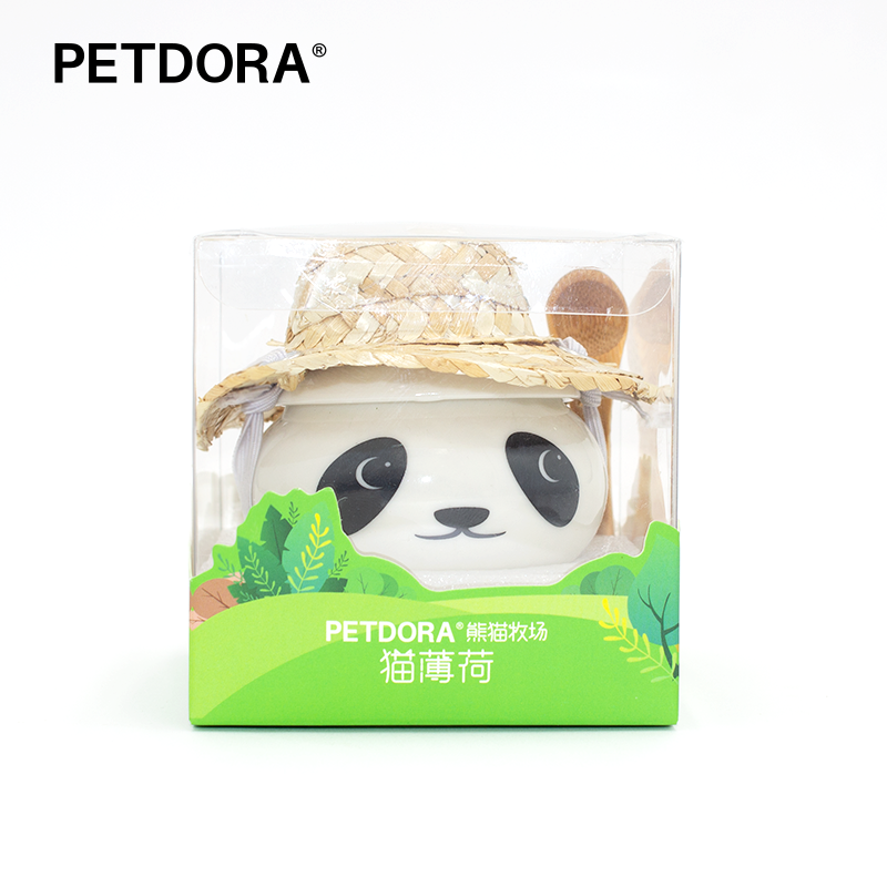 PETDORA细叶猫薄荷猫零食猫草罐