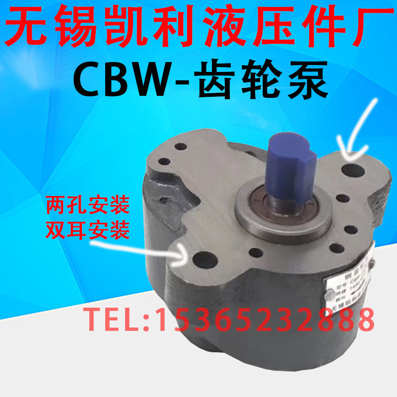 无锡凯利液压钢齿轮泵CBW-4 CBW-10 CBW-6 CBW-2.5 CBW-16 20 25