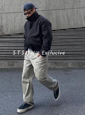 【STS】Limb Jacket秋冬保暖飞边结构宽松立领干练蓬松棉服夹克短