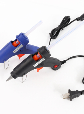 20W热熔胶枪带开关指示灯 DIY手工产品制作工具送胶棒 快速出胶