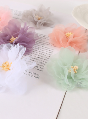 仿真丝绸布花 diy手工花环头饰材料 古装汉服汉元素婚庆服饰搭配