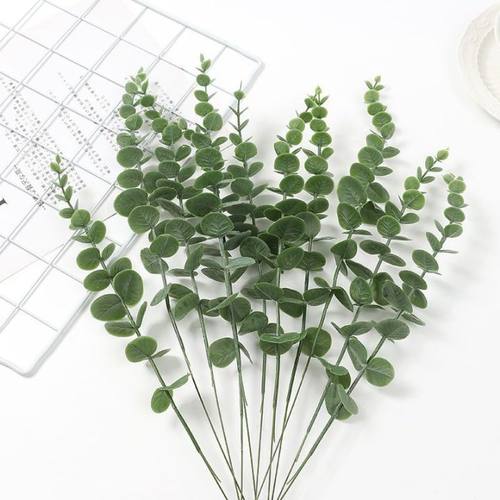 尤加利花束客厅家居装饰塑料插花