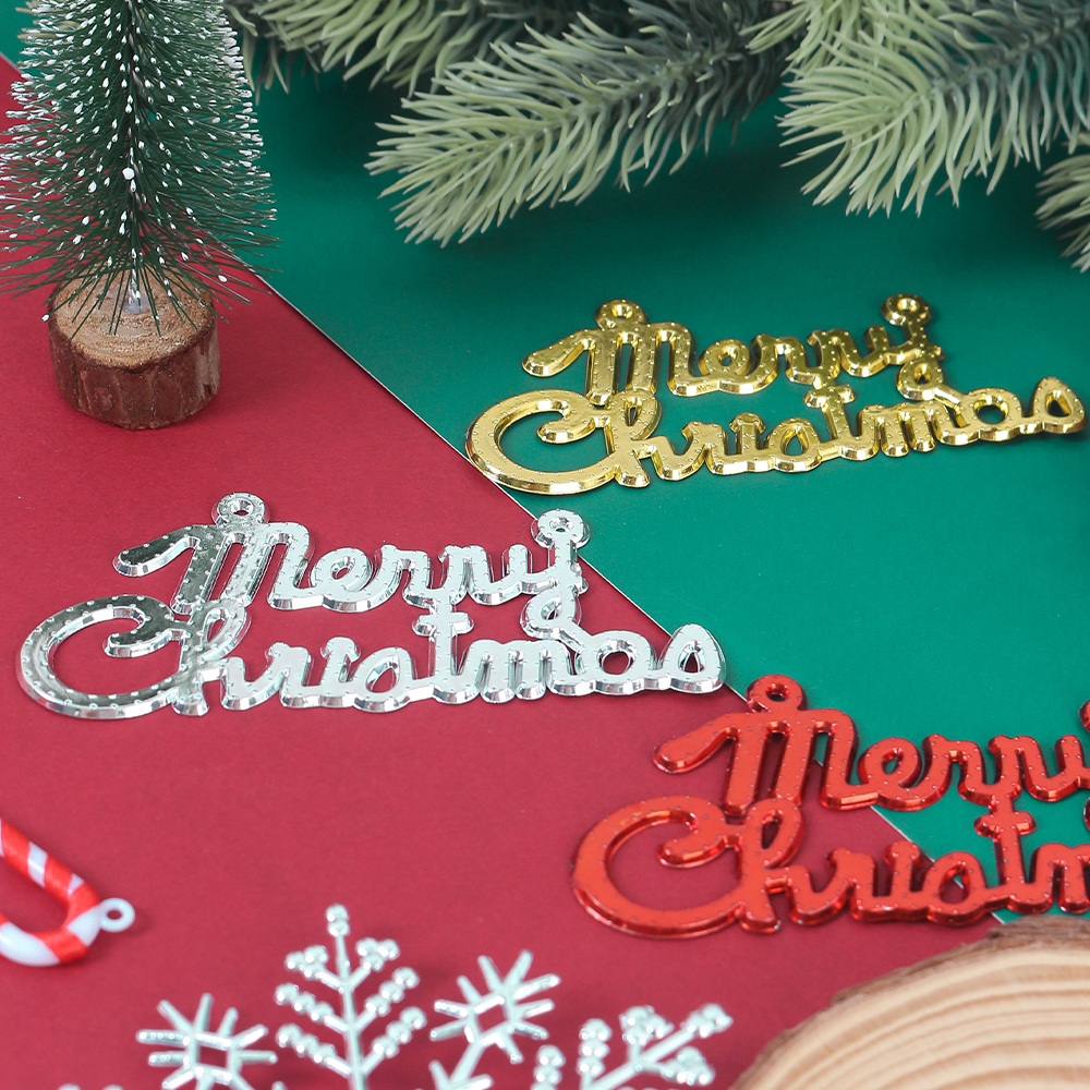 字母牌挂件圣诞节装饰花环配件