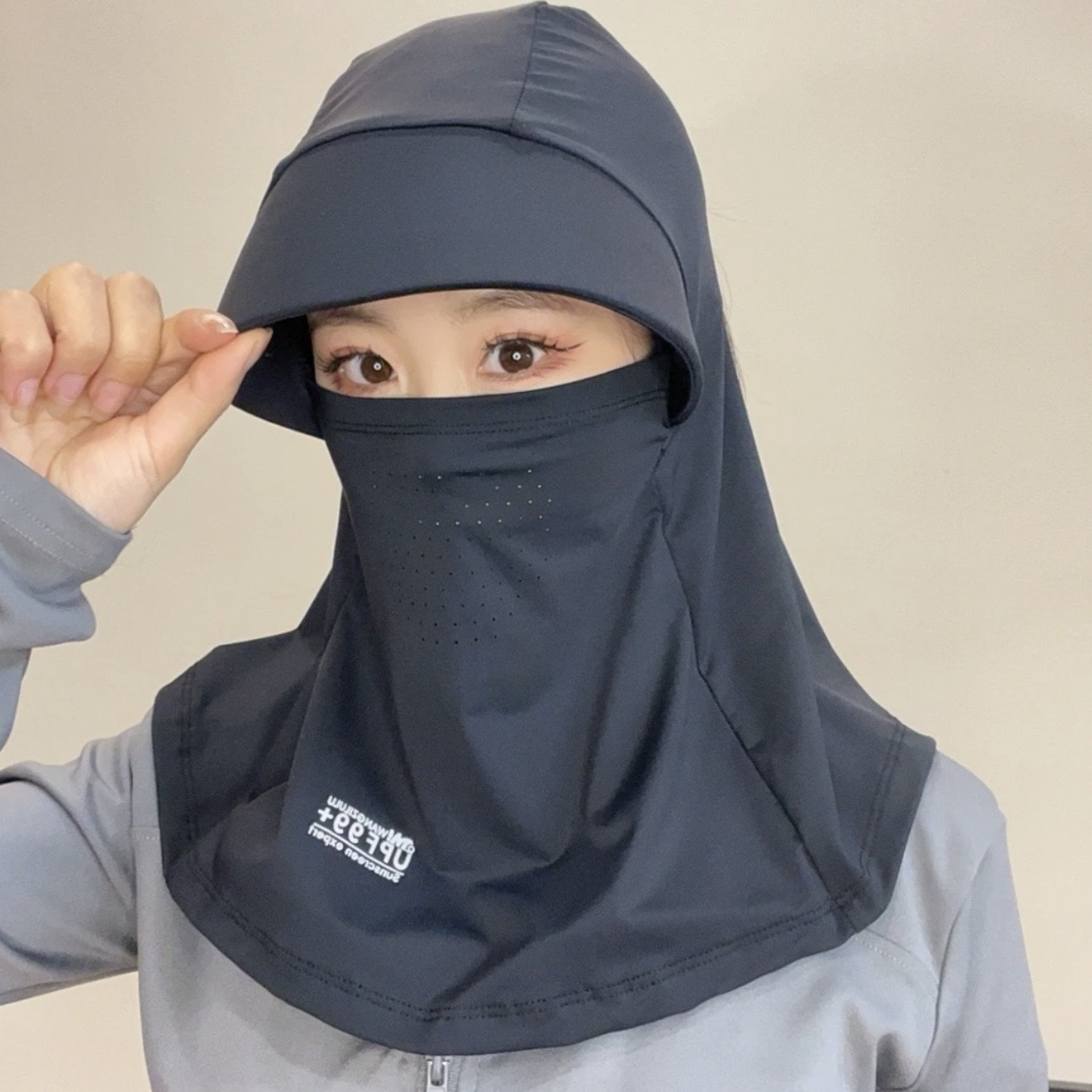 全脸遮阳帽子女夏季防晒帽防紫外线户外骑行护颈面罩太阳帽冰凉感,服饰配件/皮带/帽子/围巾,防晒面纱/面罩,淘宝优惠券,粉丝福利购,淘宝优惠卷