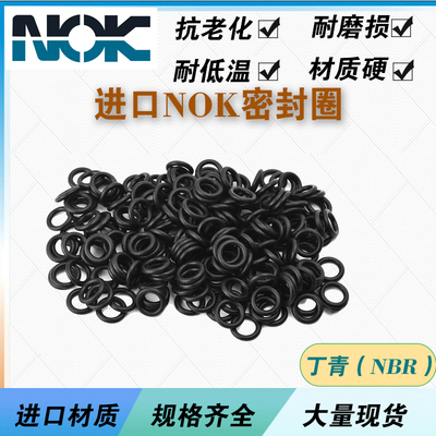 NOK日本橡胶密封圈O型圈氟胶丁青