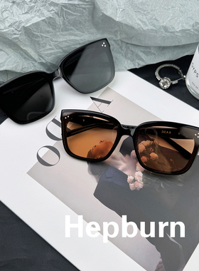 2024新款奚梦瑶周杰伦同款墨镜男女同款 显脸小防紫外线400太阳镜