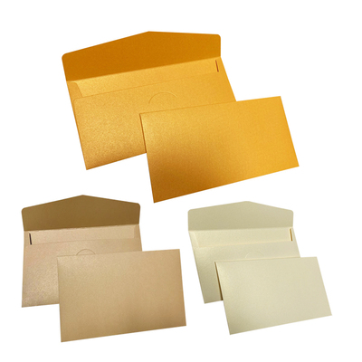 金黄色vip定制请帖高端精致信封