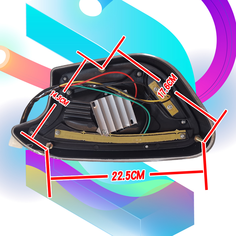 新能源轿车前g灯转向灯总成全封闭电动车单眼前大灯电动四轮车大