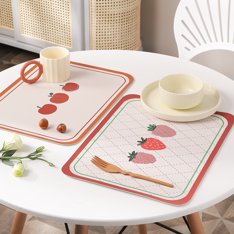 熊谷组小清新北欧西餐餐垫
