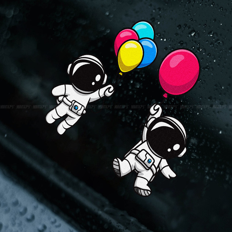 高精度彩喷模切  反光材质  防水防晒