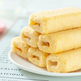 台湾米饼整箱夹心米果v卷儿童饼干解馋小零食各种各样