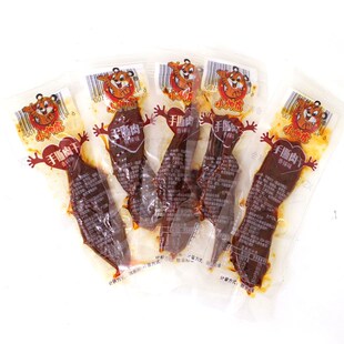 小帅虎手撕肉干鸭肉辣零食休闲香辣麻辣30包特产五香味Y办公室零