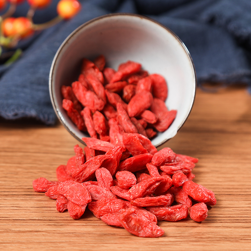 宁夏中宁枸杞子500g天然野生枸G杞茶特级免洗枸杞泡水男肾