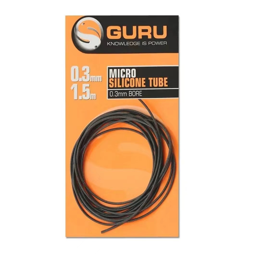 英国大师GURU Silicone Tubing 0.3mm飞德小钩线辫固定硅胶管
