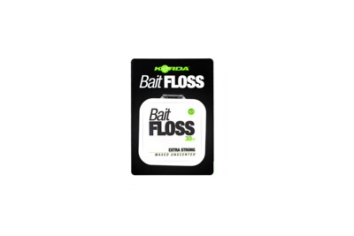 英国korda Bait Floss欧鲤钓有蜡上饵牙线