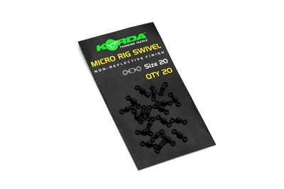 英国korda Micro Rig Swivel Size罗尼钓组上饵8字环