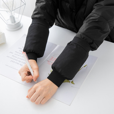 弹力防污羽绒服套袖隐形防脏专用儿童护袖学生校服袖套办公室袖头