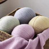 织围巾 专用羊绒线手编细毛线男女毛衣自织线手工编织柔软毛线团