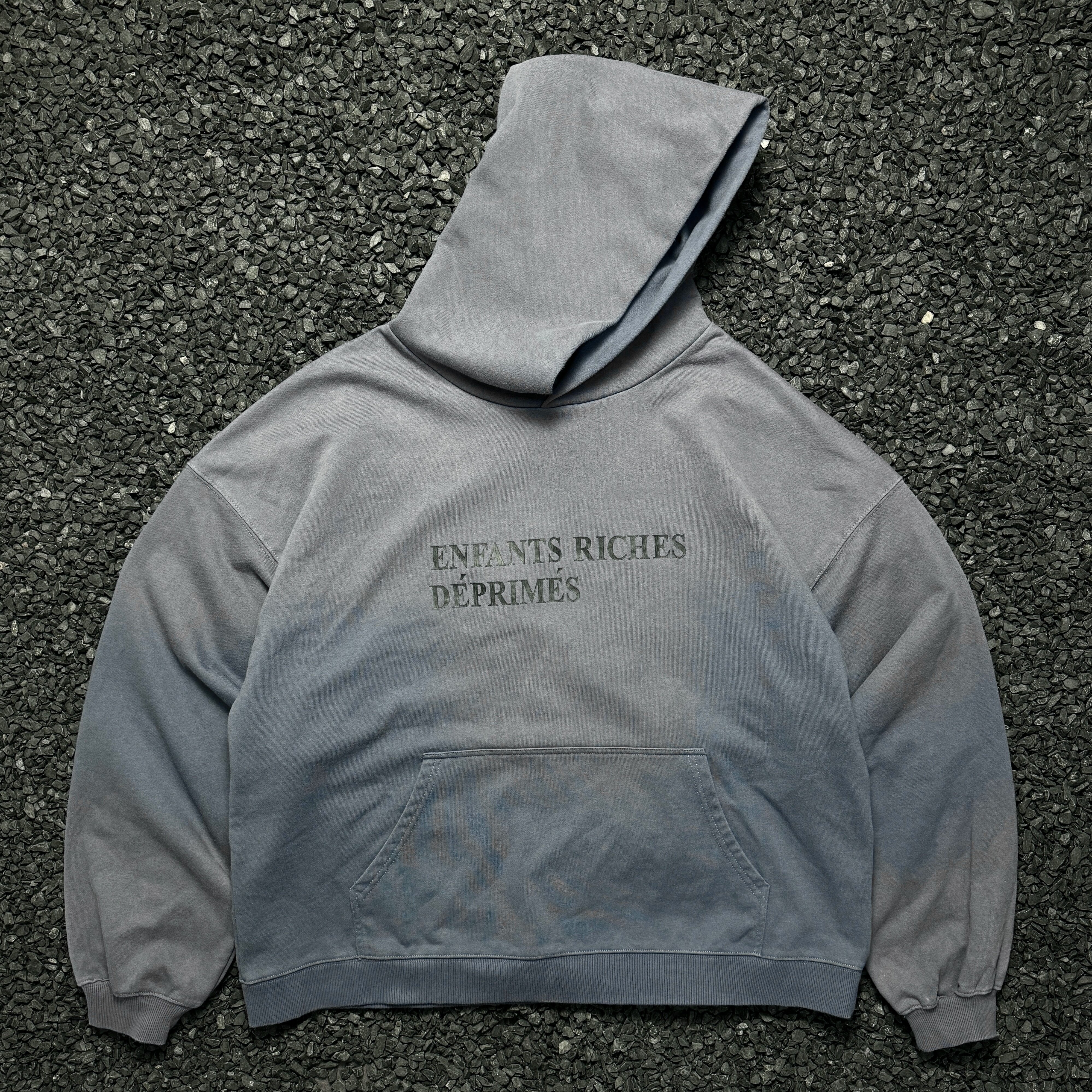 ERD忧郁的富二代水洗做旧破坏卫衣