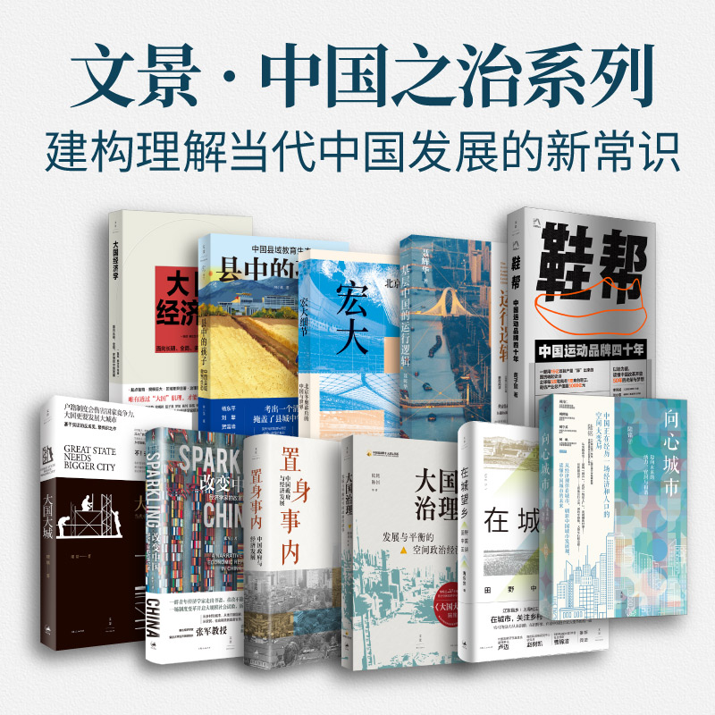 【11册】中国之治系列 基层中国的运行逻辑鞋帮宏大细节县中的孩子大国经济学向心城市置身事内在城望乡改变中国大国大城大国治理图片
