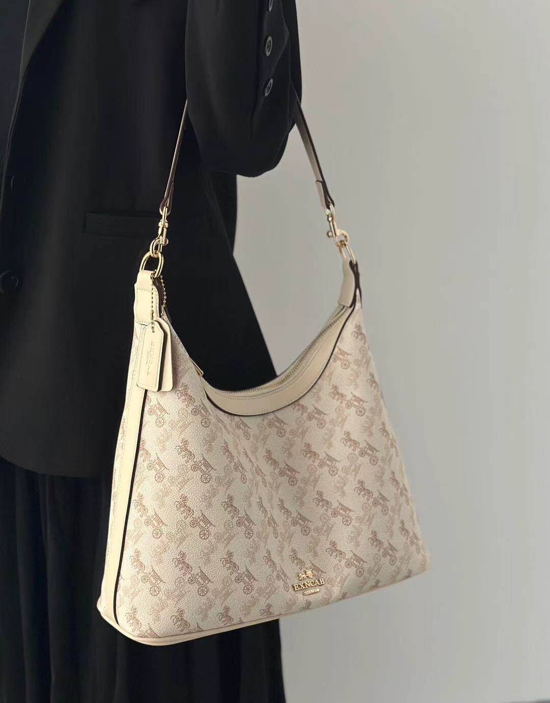 轻奢风复古托特包女2026新款时尚腋下包高级感经典百搭单肩斜挎包