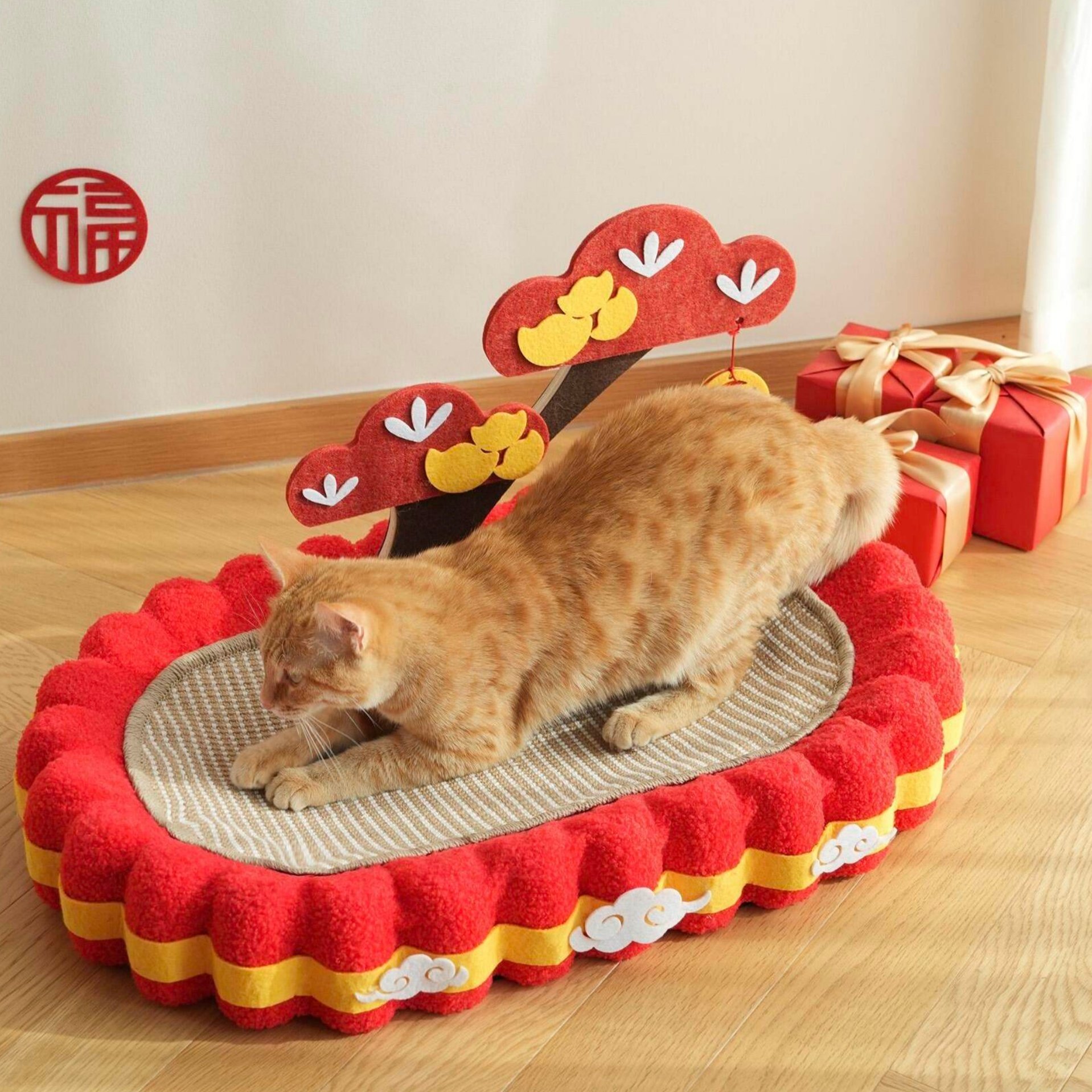 新年聚宝盆剑麻猫抓板窝耐抓耐磨不掉屑猫爪板防猫抓沙发猫咪玩具,宠物/宠物食品及用品,猫抓板,淘宝优惠券,粉丝福利购,淘宝优惠卷