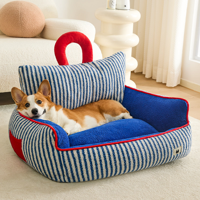 【饱满厚实过冬无忧】可拆洗狗窝