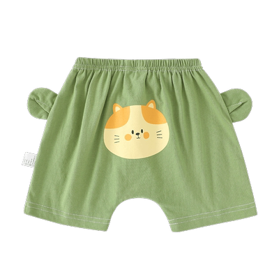夏季薄款纯棉宝宝短裤屁屁裤