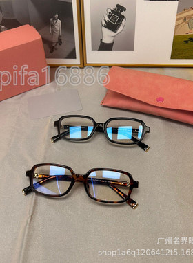 新款25新jennie珍妮佩戴小框眼