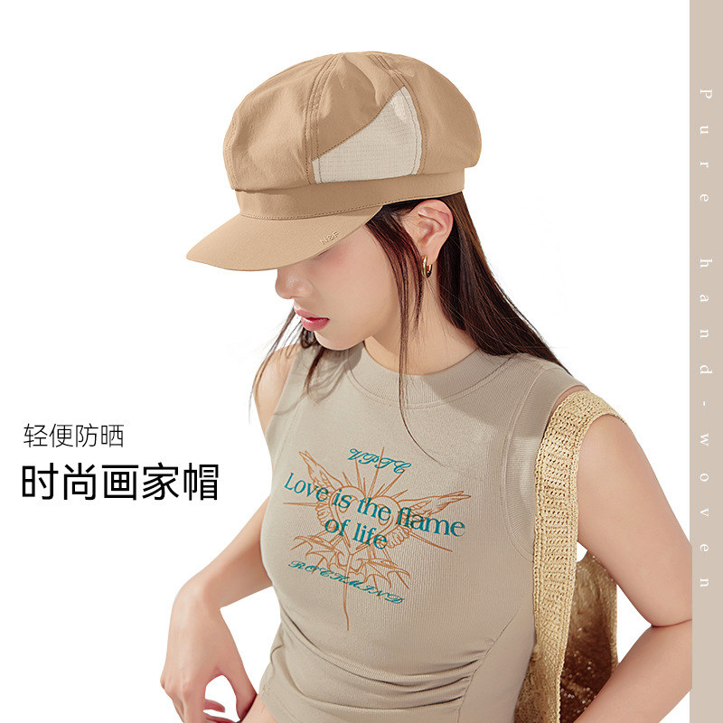 N&F夏季春秋季NF时尚画家帽子