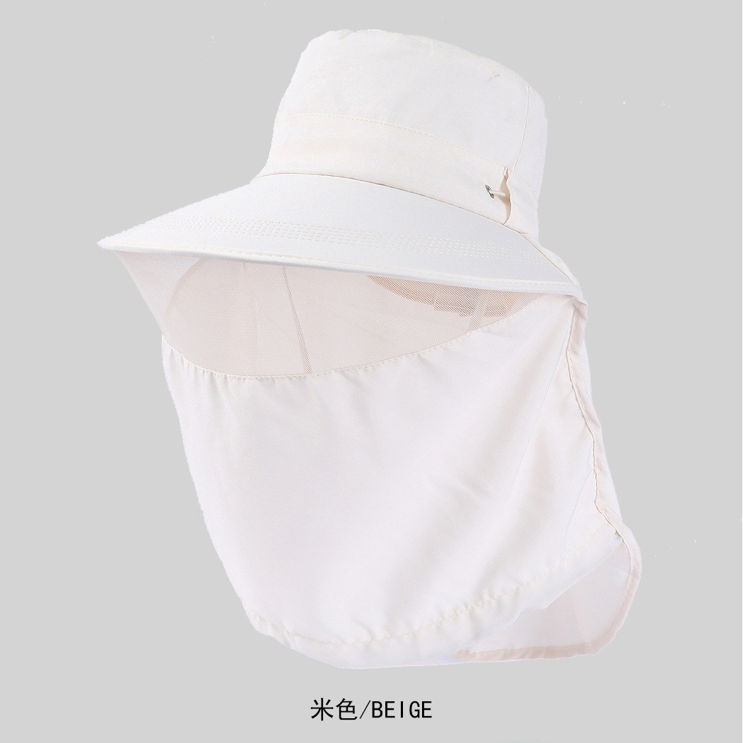 倾侣夏季户外骑行钓鱼防蚊帽子