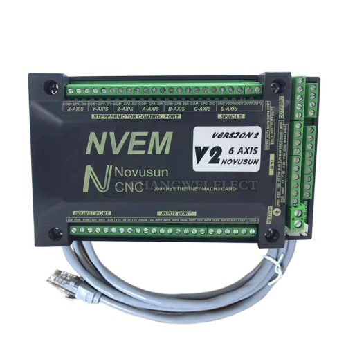 新款以太网MACH3接口板3-6轴控制，NVEM CNC 控制器mach3卡