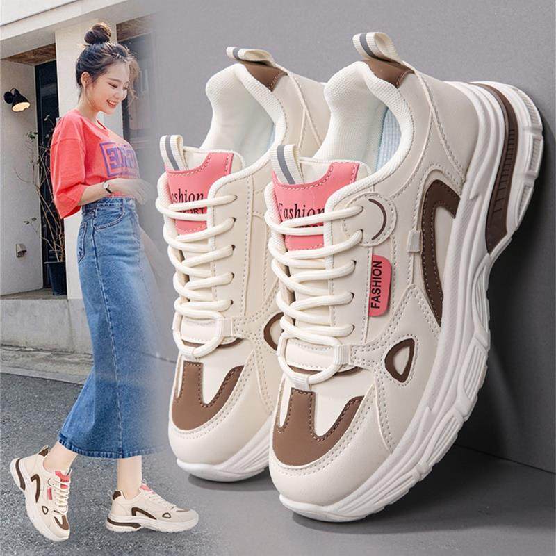 运动鞋女款2025新款秋季大码41到43初中学生女孩软底不累脚老爹鞋,女鞋,时尚休闲鞋,淘宝优惠券,粉丝福利购,淘宝优惠卷