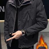 新潮流品牌最容易匹配棉袄男士 2025春季 和秋季 休闲连帽棉衣工作夹