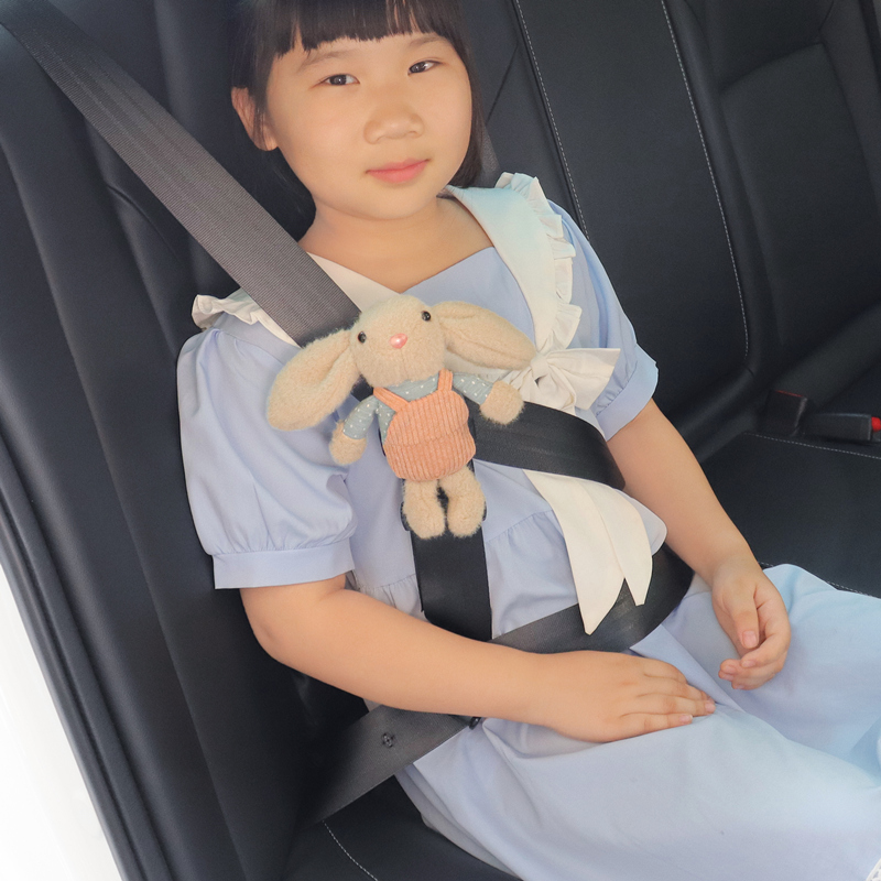 汽车儿童安全带调节器可爱卡通