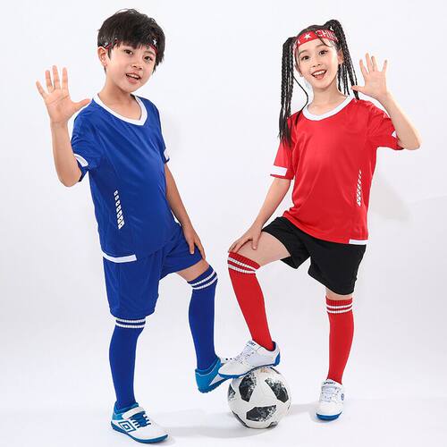 儿童足球服套装速锐达