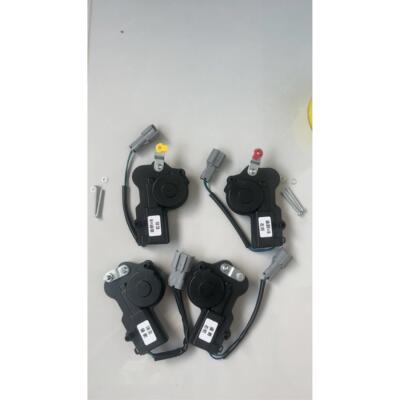 适用金彭V8艾咪骏驰02电动汽车锁块总成带拉线闭锁器车门中控马达