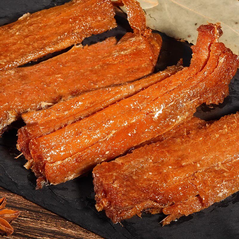 (下酒菜)紫光园清真熟食香酥带鱼老北京特色蒜肠翡翠腊八蒜特产