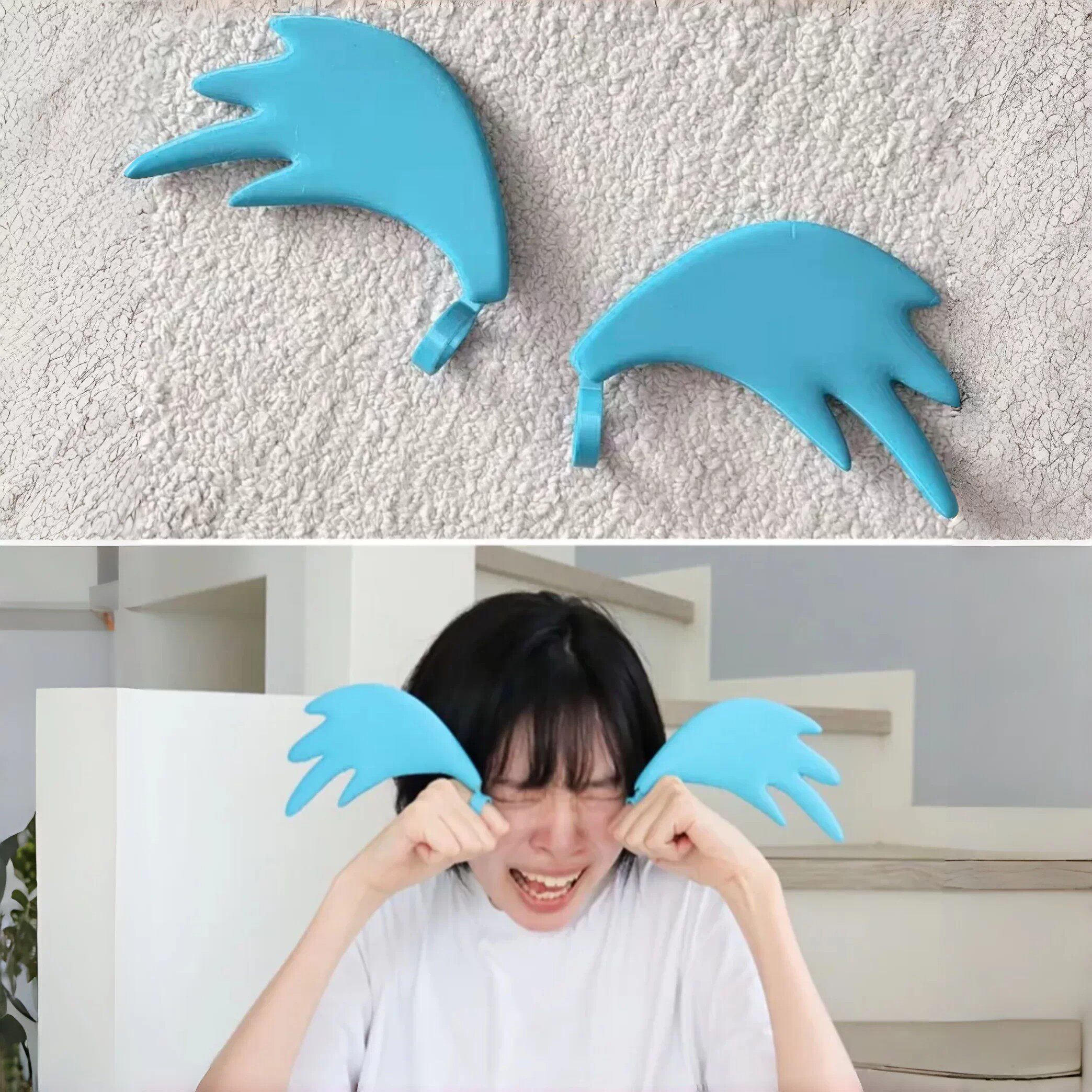 3D打印哭泣戒指拍照摆件