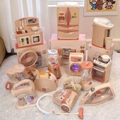 儿童过家家迷你小厨房小家电厨房玩具做饭套装 宝宝益智玩具男女孩