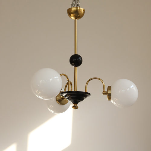 中古吊灯法式客厅餐厅卧室衣帽间魔豆灯北欧全铜美式包豪斯吊灯