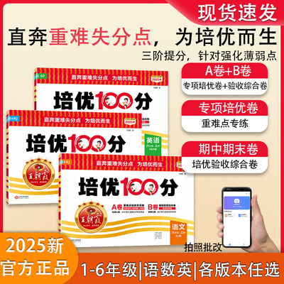 王朝霞培优100分单元同步测试卷