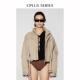 立领工装 夹克下摆收 SERIES 水洗做旧短款 钟楚曦同款 CPLUS