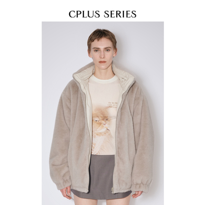 【SSENSE独家款】CPLUS SERIES 双面两穿阔肩外套