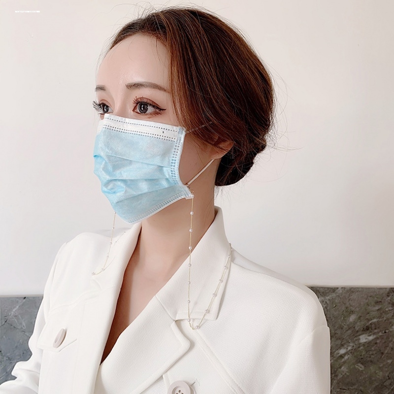 串珠眼镜链小香简约眼镜配饰时尚挂脖墨镜串珠链子防丢挂绳女饰品