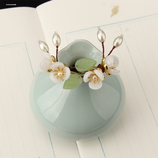 小卷线缠绕线彩色diy手工材料古风发簪发钗弹性线咖啡色