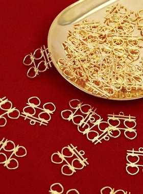 金属喜字挂件新款抖音糖盒吊坠